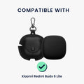Faux Leather Case for Xiaomi Redmi Buds 6 Lite Headphones