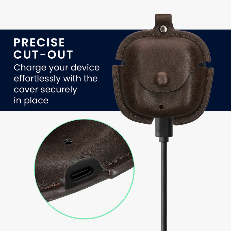 Faux Leather Case for Huawei FreeBuds SE 2 Headphones