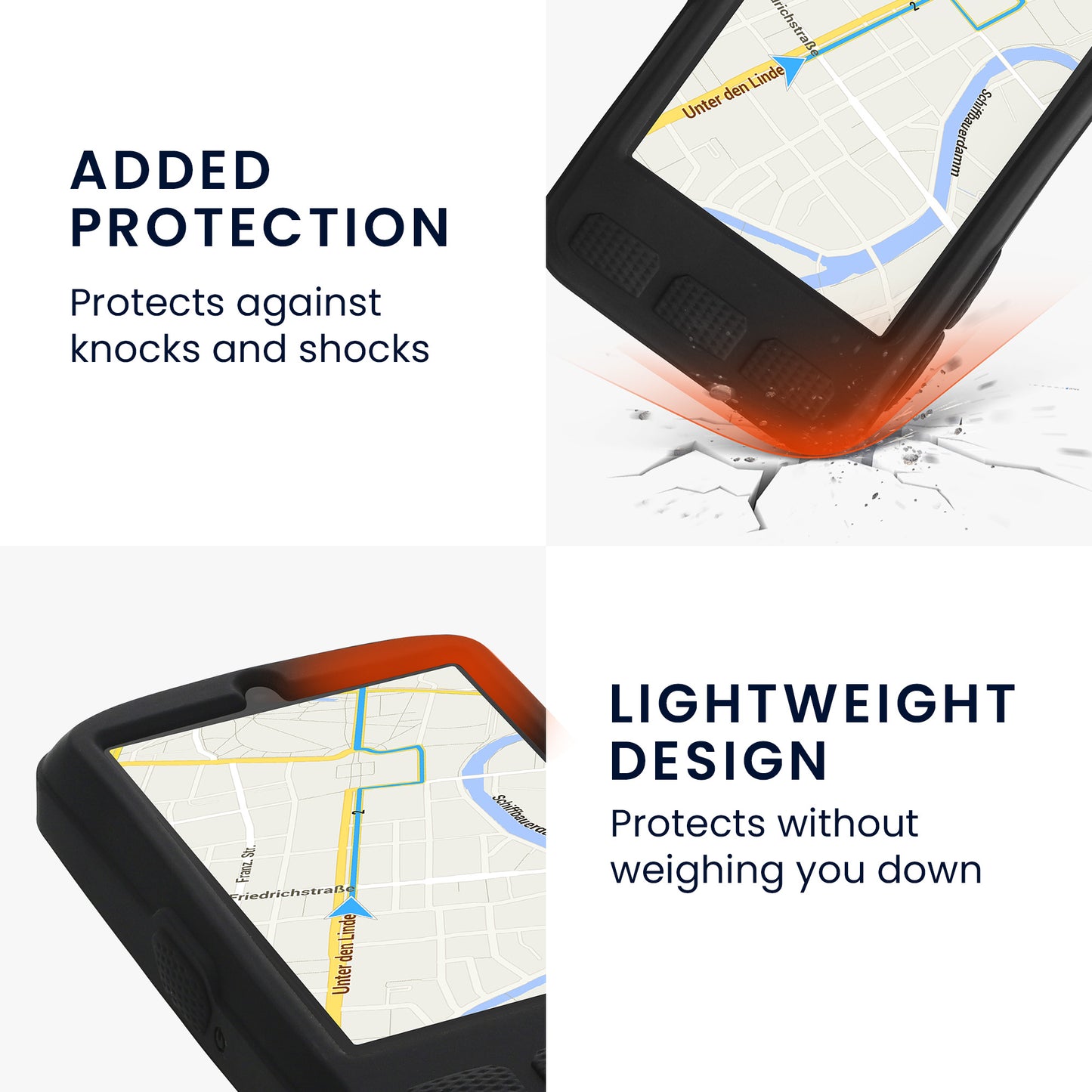 kwmobile Case Compatible with Wahoo ELEMNT ACE GPS Bike Case Protective Cover