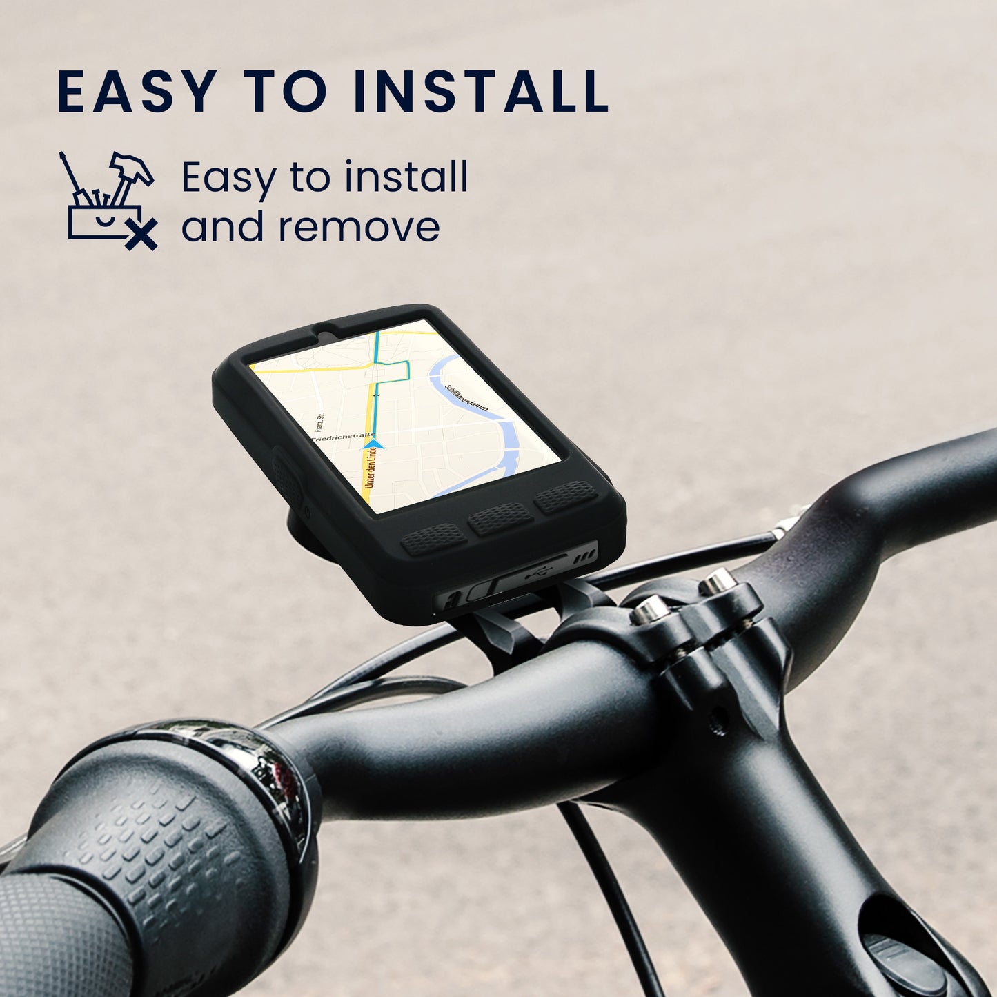 kwmobile Case Compatible with Wahoo ELEMNT ACE GPS Bike Case Protective Cover