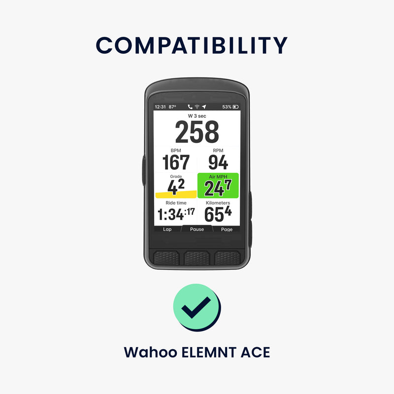 kwmobile Case Compatible with Wahoo ELEMNT ACE GPS Bike Case Protective Cover