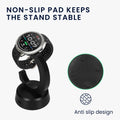kwmobile USB Charger compatible with Amazfit Bip 6 / Amazfit Active 2 (A2437) / Active 2 Square (A2434) - USB Cable Charger Stand - Smart Watch Charging Station - Charging Cable with Stand Function