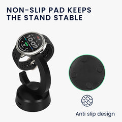 kwmobile USB Ladegerät kompatibel mit Amazfit Bip 6 / Amazfit Active 2 (A2437) / Active 2 Square (A2434) - USB Kabel