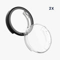 kwmobile Protective Case for Xiaomi Watch S4 41mm Fullbody Display Cover Set