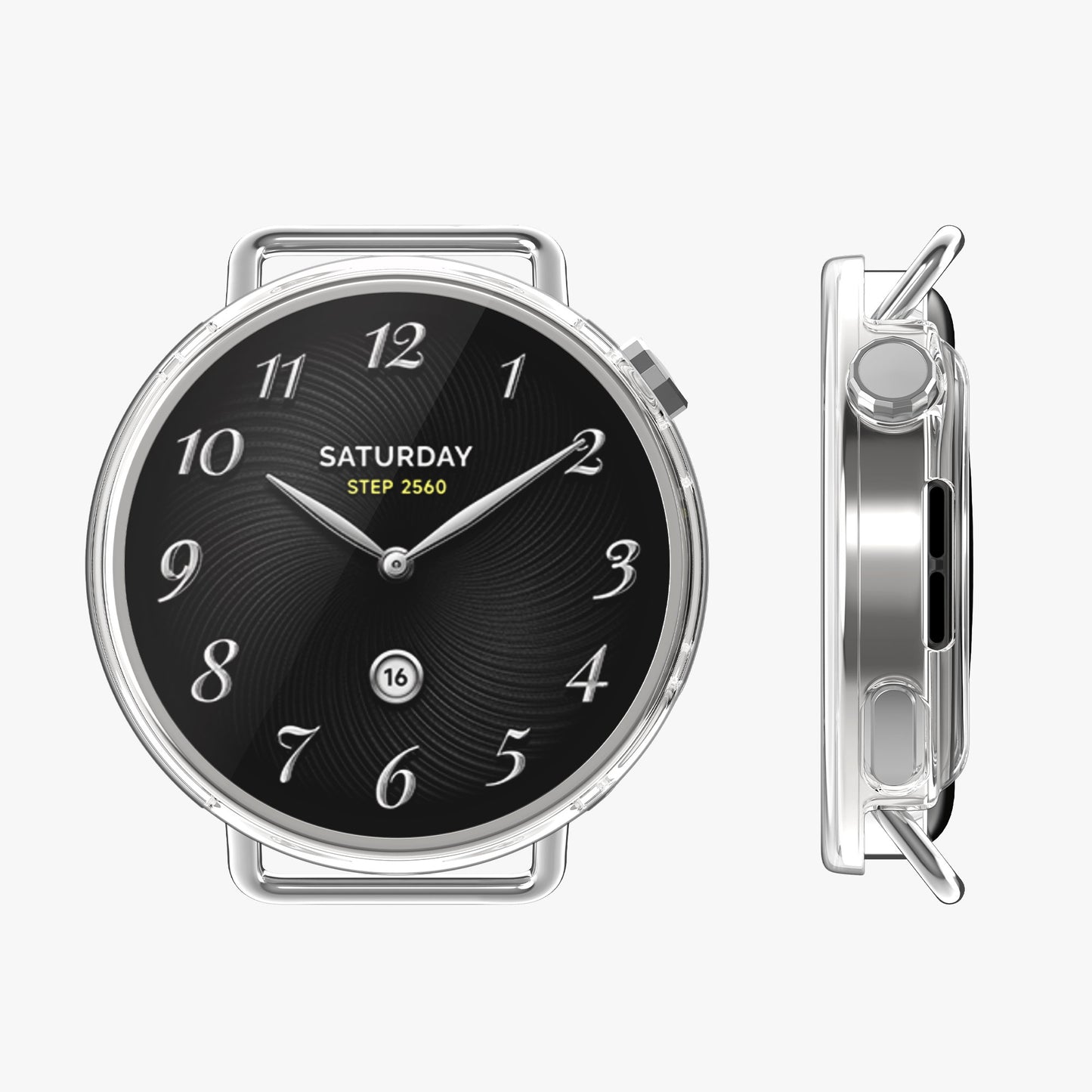 kwmobile Protective Case for Xiaomi Watch S4 41mm Fullbody Display Cover Set