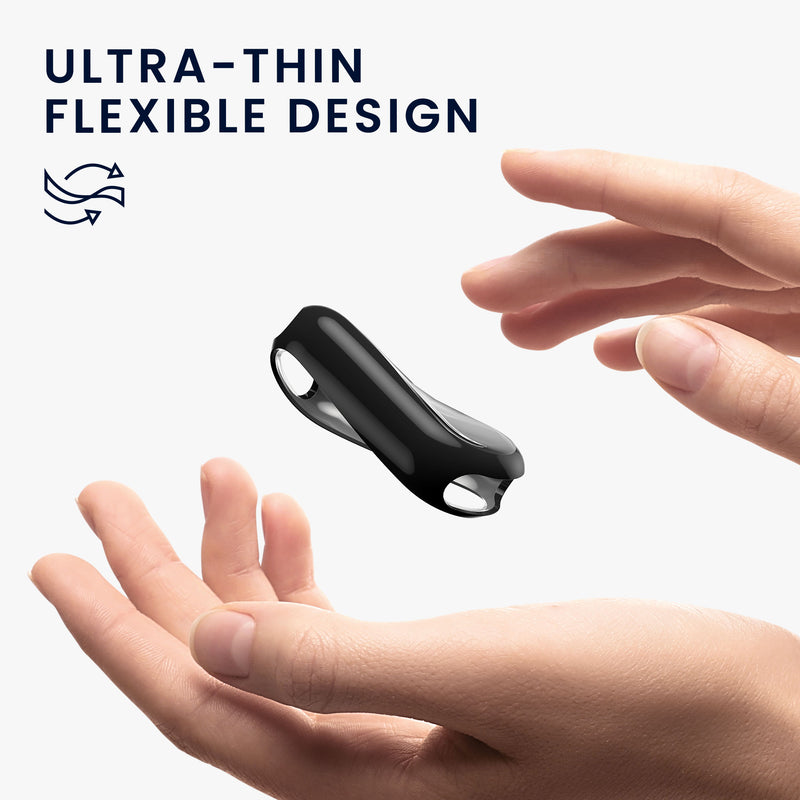 kwmobile Protective Case for Xiaomi Mi Band 10 / Smart Band 10 Fullbody Display Cover Set