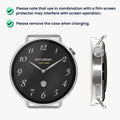 kwmobile Glass Case for Xiaomi Watch S4 41mm Protective Case Fullbody Fitness Tracker Cover Set