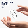 kwmobile Glass Case for Xiaomi Mi Band 10 Protective Cover Full-Body Fitness Tracker Case Set
