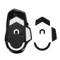 kwmobile Mouse Feet Sticker kompatibel mit Logitech G502 X Plus Ersatz Glider - Mausfüße passgenau - Maus Glides in Schwarz Schwarz  