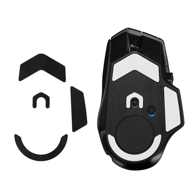 kwmobile Mouse Feet Sticker compatible with Logitech G502 X Plus Replacement Gliders - Precisely Fitting Mouse Feet - Mouse Glides