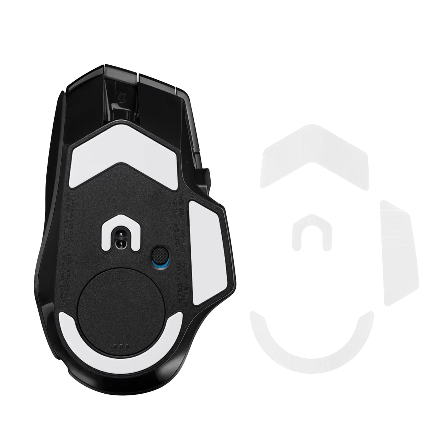 kwmobile Mouse Feet Sticker kompatibel mit Logitech G502 X Plus Ersatz Glider - Mausfüße passgenau - Maus Glides in Weiß Weiß  