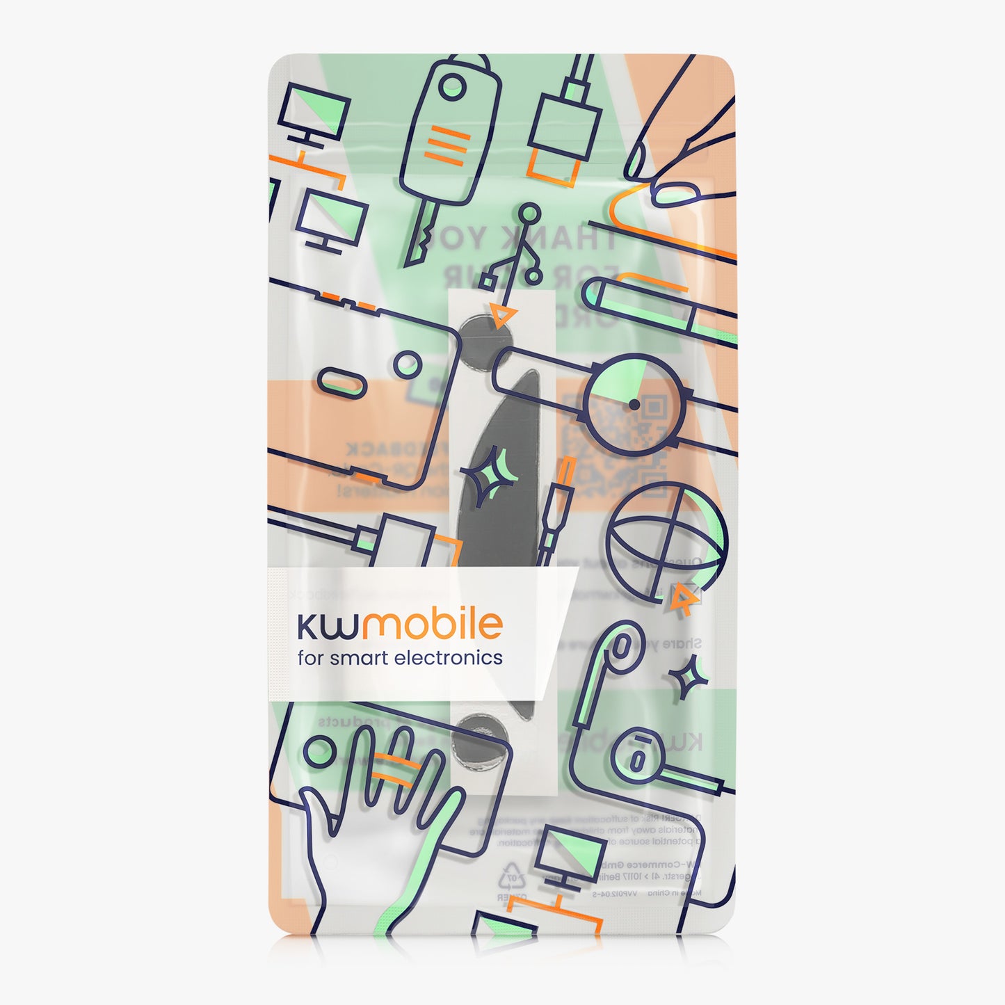 kwmobile Mouse Feet Sticker compatible with Logitech M330 / M280 / M275 Replacement Glider Mouse Skates Custom Fit Mouse Glides