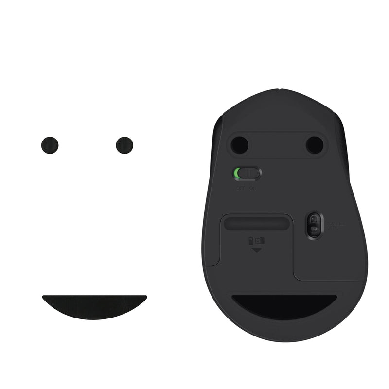 kwmobile Mouse Feet Sticker compatible with Logitech M330 / M280 / M275 Replacement Glider Mouse Skates Custom Fit Mouse Glides