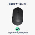 kwmobile Mouse Feet Sticker compatible with Logitech M330 / M280 / M275 Replacement Glider Mouse Skates Custom Fit Mouse Glides