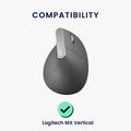 kwmobile Mouse Feet Sticker compatible with Logitech MX Vertical Replacement Gliders Mouse Feet Perfectly Fitting Mouse Glides