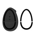 kwmobile Mouse Feet Sticker kompatibel mit Logitech Lift Vertical Ersatz Glider - Mausfüße passgenau - Maus Glides in Schwarz Schwarz  