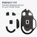kwmobile Mouse Feet Stickers compatible with Razer Basilisk V3 X HyperSpeed Replacement Glides - Precision-Fit Mouse Feet - Mouse Glides