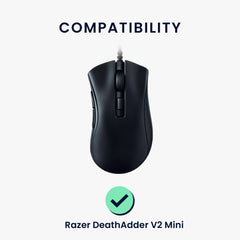 kwmobile Mouse Feet Sticker kompatibel mit Razer DeathAdder V2 Mini Ersatz Glider Mausfüße passgenau Maus Glides
