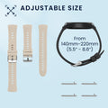 kwmobile Watch Strap for Huawei Watch 5 42mm Strap Fitness Tracker Band Set Replacement Strap Smartwatch