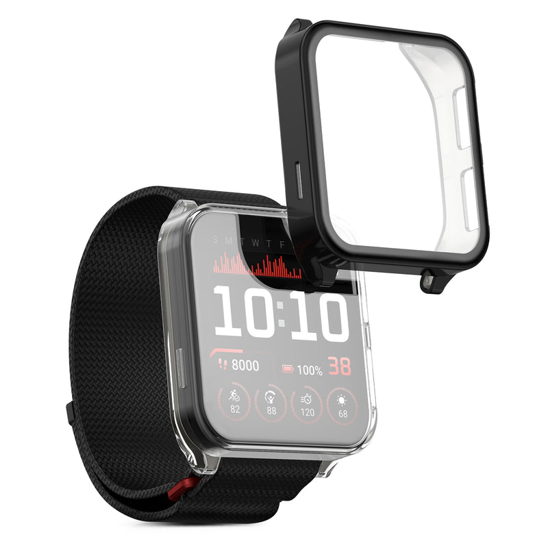 kwmobile Protective Case for Garmin Venu X1 Full Body Display Cover Set