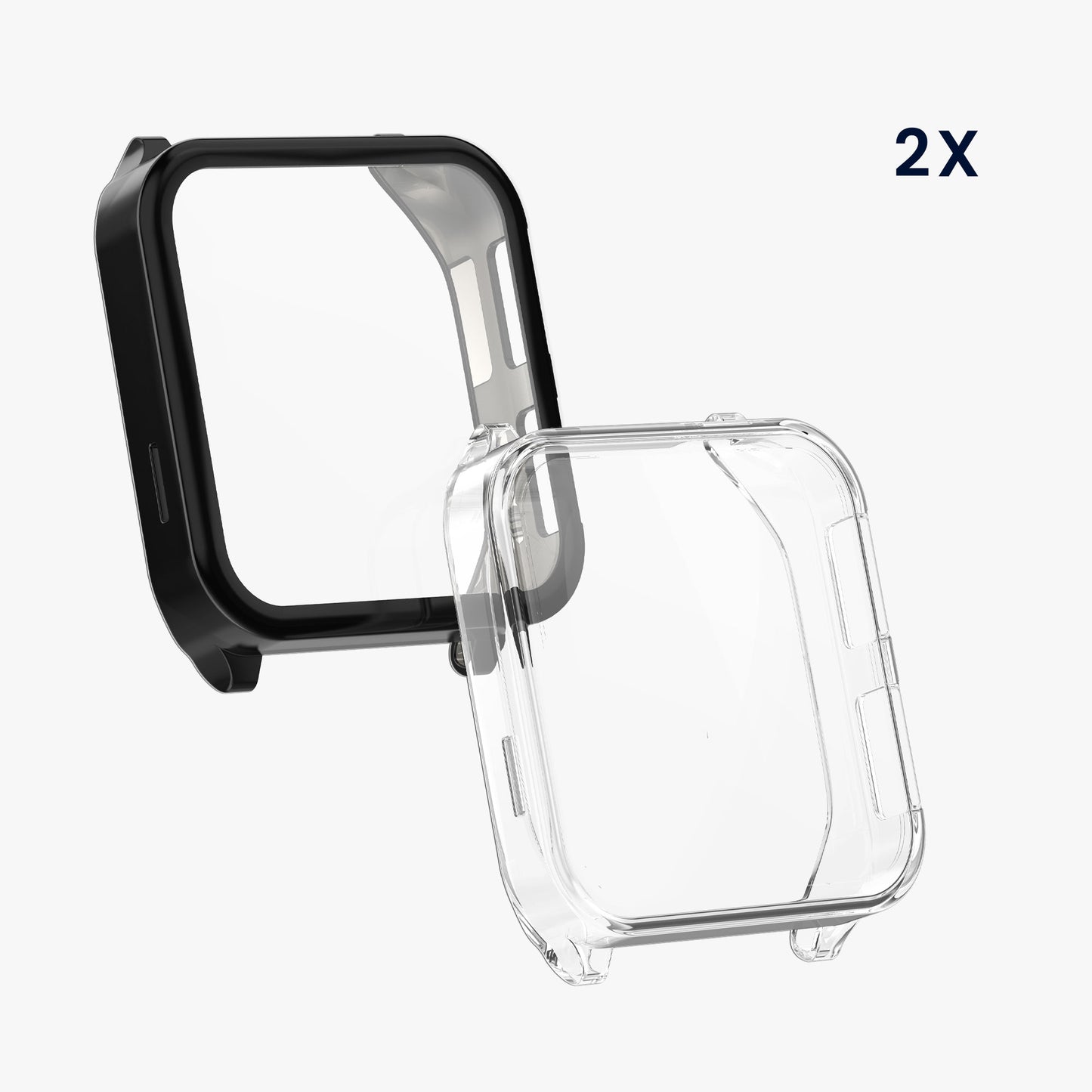 kwmobile Protective Case for Garmin Venu X1 Full Body Display Cover Set