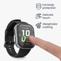 kwmobile Glass Case for HONOR Watch 5 Protective Cover Full-Body Fitness Tracker Case Set