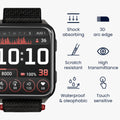 kwmobile Screen Protector compatible with Garmin Venu X1 Film Protective Film for Fitness Tracker Robust Screen Protection