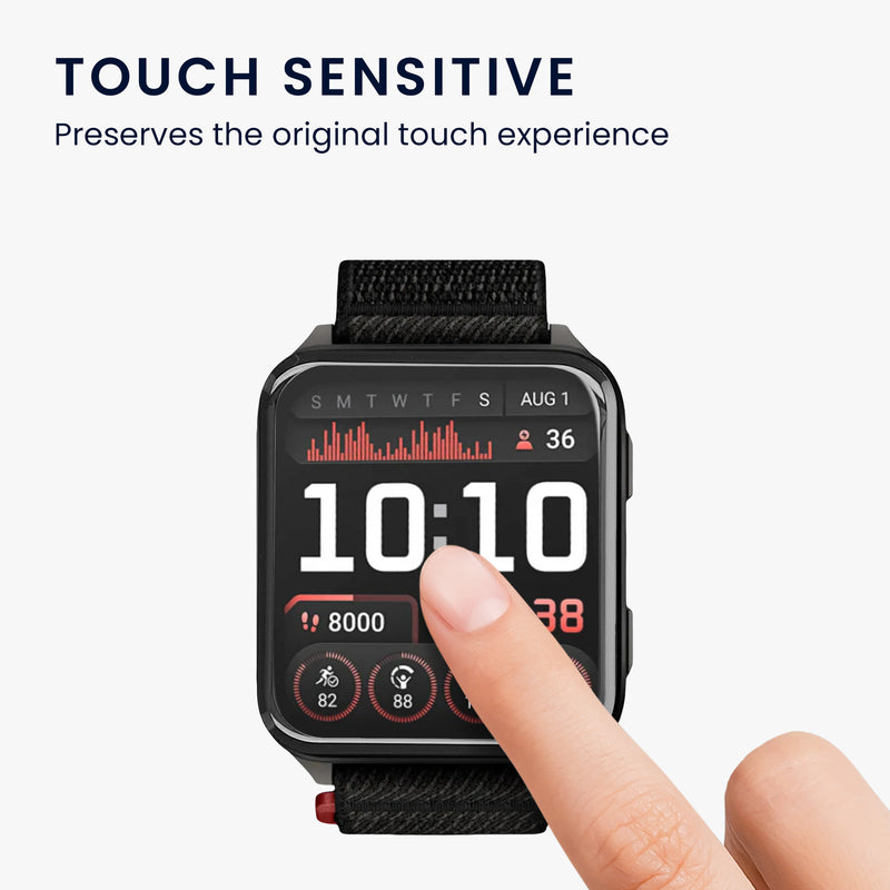kwmobile Screen Protector compatible with Garmin Venu X1 Film Protective Film for Fitness Tracker Robust Screen Protection