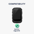 kwmobile Screen Protector compatible with Garmin Edge MTB Set for Bike GPS Display Protection Bike Computer