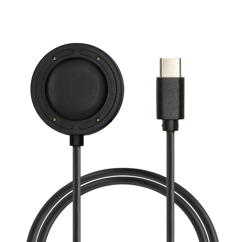 kwmobile USB C Charging Cable compatible with Suunto Run GPS Cable Charger Smart Watch Replacement Cable Fitness Tracker Charging Cable