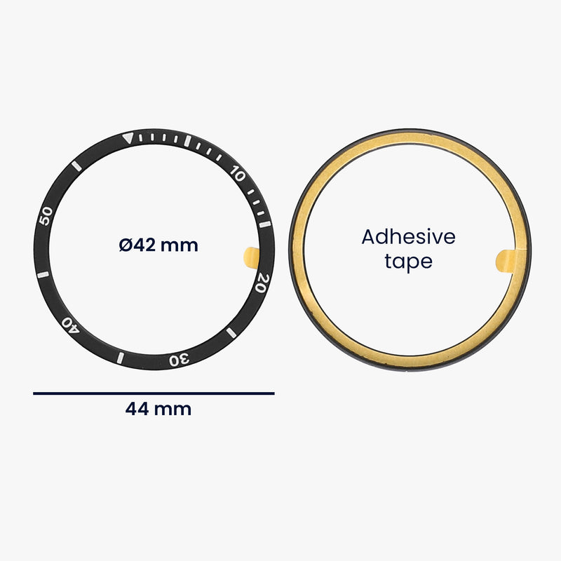 kwmobile Protective Ring Compatible with Samsung Galaxy Watch 8 Fitness Tracker Bezel Ring