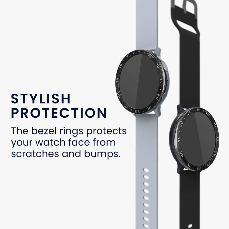kwmobile Protective Ring compatible with Samsung Galaxy Watch 7 44mm Fitness Tracker