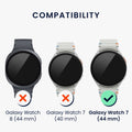 kwmobile Protective Ring compatible with Samsung Galaxy Watch 7 44mm Fitness Tracker