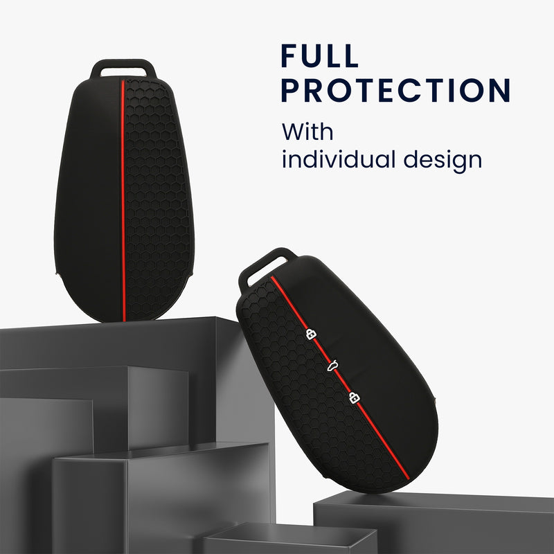 kwmobile Car Key Protection Case Compatible with Nissan 3-Button 2025 N7 N7Pro N7max Car Key Case