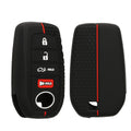 kwmobile Car Key Cover Compatible with Toyota Venza Highlander Tundra Corolla 2019-2024 Car Key Case