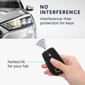 kwmobile Car Key Cover Compatible with Toyota Venza Highlander Tundra Corolla 2019-2024 Car Key Case