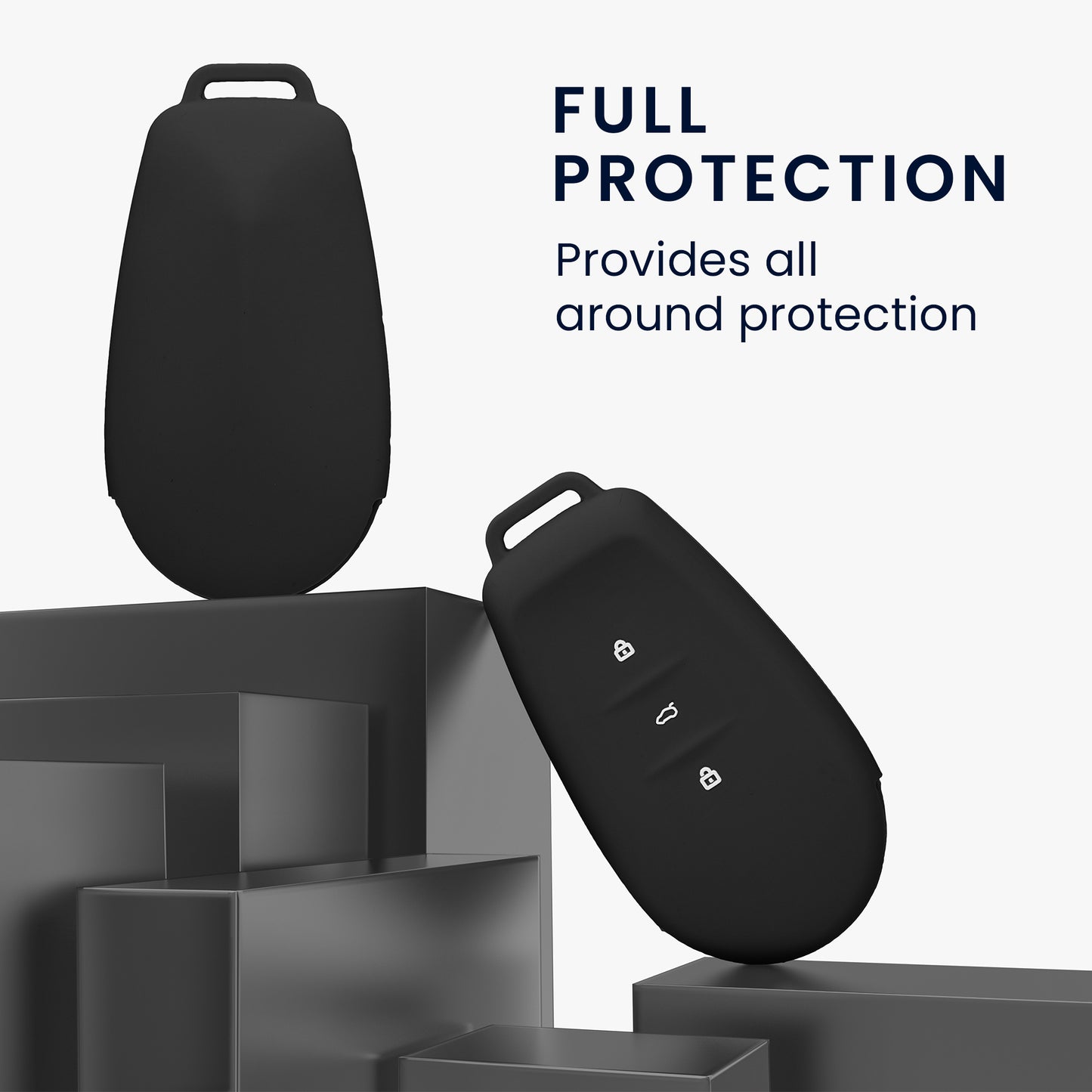 kwmobile Car Key Cover Compatible with Nissan 3-Button 2025 N7 N7Pro N7max Car Key