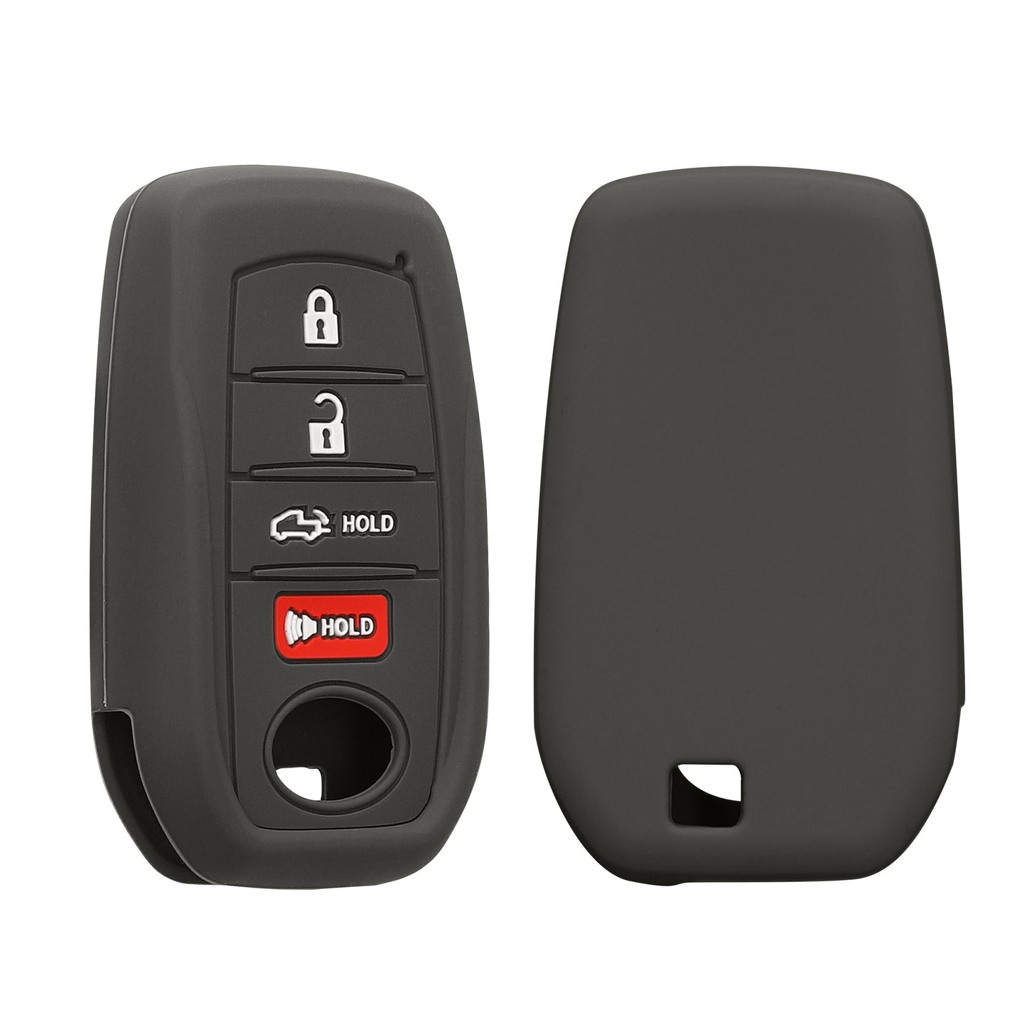kwmobile Car Key Cover Compatible with Toyota Venza Highlander Tundra Corolla 2019-2024 Car Key