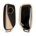 kwmobile Car Key Case compatible with BMW 4-Button X7 X1 U11 iX ix1 7 Series G07 I7 Car Key - Silicone Cover