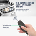 kwmobile Car Key Fob Cover Compatible with Tesla Model Y / Model 3 - Faux Leather Protective Case Key Shell