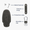 kwmobile Car Key Case compatible with Tesla Model X Car Key Protective Case Key Cover
