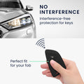 kwmobile Car Key Cover Compatible with BMW 3-Button Smart Key Car Key