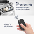 kwmobile Car Key Cover Compatible with VW Skoda Seat 3-Button Car Key