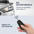kwmobile Car Key Cover compatible with BYD Atto 3 / Sealion / Han / Tang / Dolphin / Seal - Key Fob Cover with Key Ring
