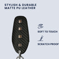 kwmobile Car Key Cover compatible with BYD Atto 3 / Sealion / Han / Tang / Dolphin / Seal - Key Fob Cover with Key Ring