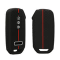 kwmobile Car Key Protection Case Compatible with Kia 7-Button EV6 GT K5 K7 K8 Sportage GT-Line Sorento 4 MQ4 Car Key Case