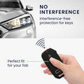 kwmobile Car Key Protection Case Compatible with Kia 7-Button EV6 GT K5 K7 K8 Sportage GT-Line Sorento 4 MQ4 Car Key Case