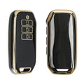 kwmobile Car Key Cover compatible with Kia 7-Button EV6 GT K5 K7 K8 Sportage GT-Line Sorento 4 MQ4 Car Key - Silicone Cover
