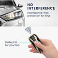 kwmobile Car Key Cover compatible with Kia 7-Button EV6 GT K5 K7 K8 Sportage GT-Line Sorento 4 MQ4 Car Key - Silicone Cover