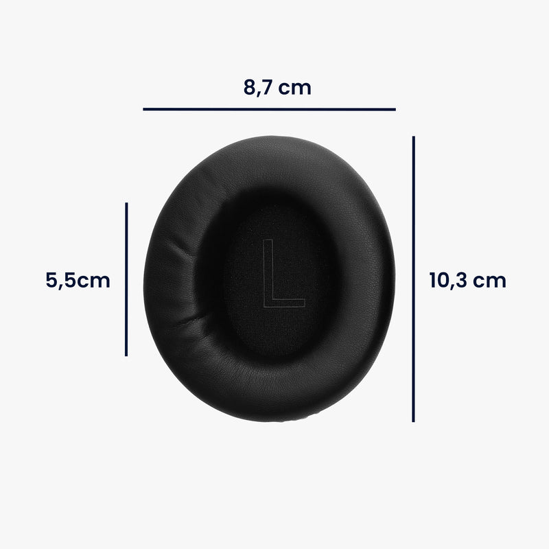 kwmobile Ear Pads for Razer Kraken V4 X / V4 / V4 Pro Ear Cushions Replacement Headphone Spare Parts Headphone Replacement Pads Over Ear Headphones